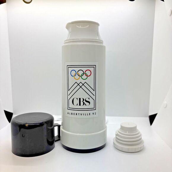 Olympic Albertville 1992 CBS Olympic Thermoses - Picture 1 of 6